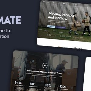 MoveMate - Moving Company WordPress Theme