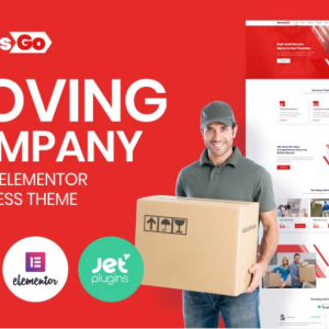 MoversGo - Moving Company Modern Elementor WordPress Theme