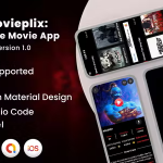 Movieplix - Online Movie & Live TV Full Flutter App - Admin Panel - Admob Ads 1.0