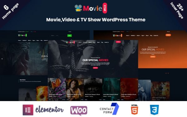 Moviestar - Online Movie, Video & TV Show WordPress Theme - Image 1
