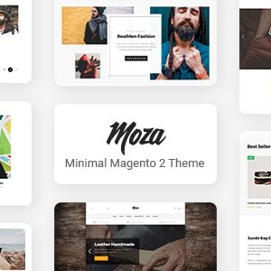 Moza - Minimal Magento 2 Theme