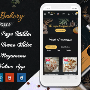 MrBakery - Organic Food & Bread Elementor eCommerce Store