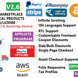 MulteCart Ultimate Ecommerce - Digital Multivendor Marketplace Online Store - eShop CMS