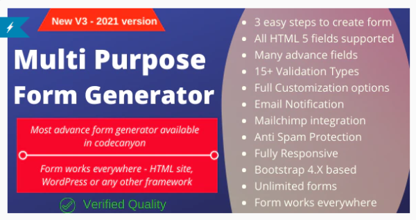 Multi-Purpose Form Generator & docusign (All types of forms) with SaaS - Image 1