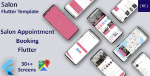 Multi salon appointment booking app template in flutter codermarket.png