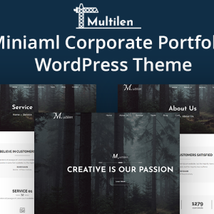 Multilen Minimal Corporate WordPress Theme