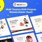 MultiSaas - Multi-Tenancy Multipurpose Website Builder (Saas)