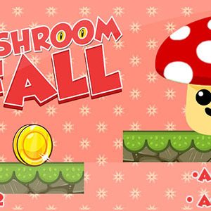Mushroom Fall - HTML5 Game