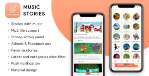 Music stories application codermarket.png