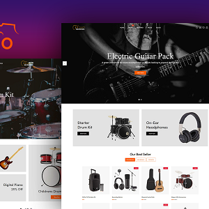 Musicmo - Musical Instruments Shop Shopify Theme