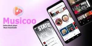 Musicoo online music streaming flutter app codermarket.jpg