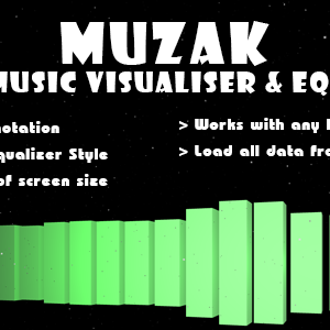 Muzak - WebGL Music Visualiser & Equalizer