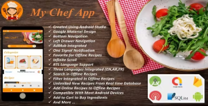 My chef android recipes app codermarket.png