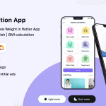 My Health calculator | Ideal Weight in flutter App with admob ready to publish | BMI calculation