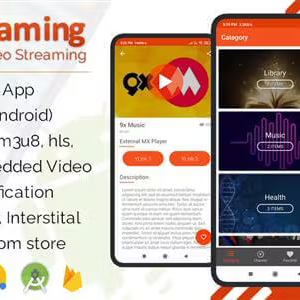 My Streaming Android App with Admin Panel (Android 11 Support)
