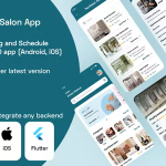 MyCuts : Salon Booking and Schedule appointment flutter 3.0 app(Android, iOS)UI template