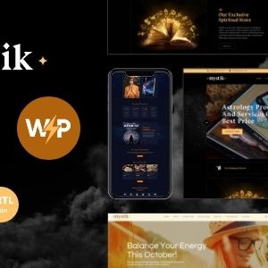 Mystik | Astrology, Esoteric & Horoscope Theme