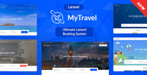 Mytravel ultimate laravel booking system codermarket.png