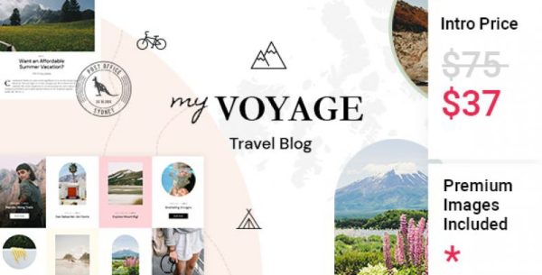 MyVoyage – Travel Blog WordPress Theme - Image 1