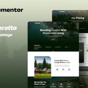 Nacotta - Nature Cottage Elementor Template Kit