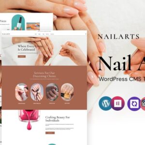Nailart - Nail Polish And Remover WordPress Elementor Theme
