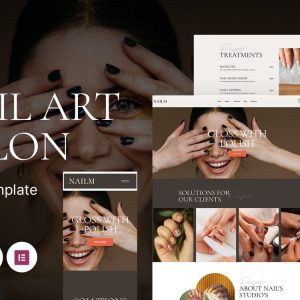 Nailm WordPress Theme: A Unique Nail Art Experience