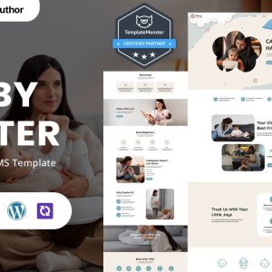 Nanny - Babysitter And Childcare Services WordPress Elementor Theme