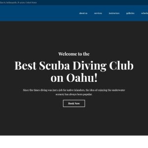 NavyBlue - Scuba Diving Club Responsive WordPress Theme