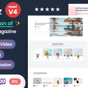 Ncmaz- Blog Magazine WordPress Theme