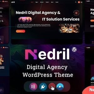 Nedril - Creative Agency & Portfolio WordPress Theme