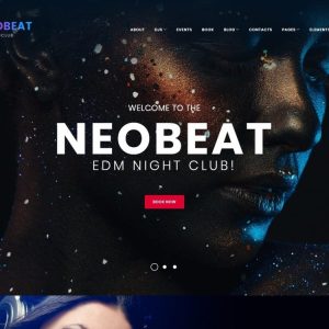 Neobeat - Night Club & Entertainment WordPress Theme