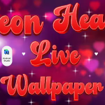Neon Hearts Live Wallpaper - Love Hearts Live - Live Wallpaper - Wallpapers - Pink Hearts Live WP