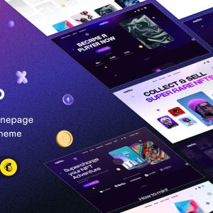 Nerko - NFT Portfolio WordPress Theme