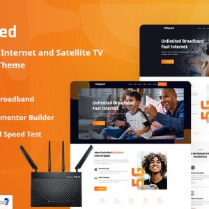 Netspeed - Broadband, Internet and Satellite Responsive WordPress Theme