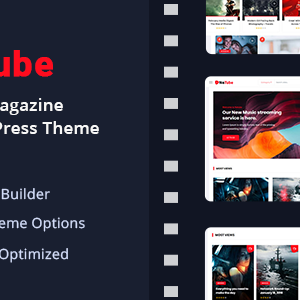 Netube - Viral Video Blog / Magazine WordPress Theme
