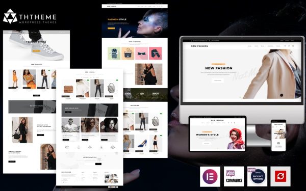 New Fashion – The Elementor Fashion Shop WordPress theme - Image 1