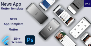 News android app news ios app template flutter newsapp codermarket.png