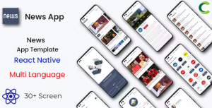 News android app news ios app template react native multi language .png