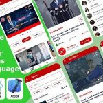 News App - Breaking News | Analysis | Live News | World News React Native iOS/Android App Template