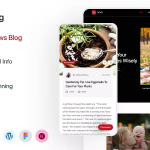News Blog - News App with Flutter + Website with WordPress Backend