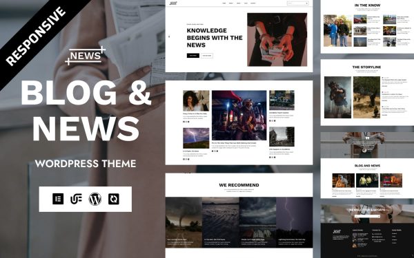 News Pulse - Digital News & Magazine WordPress Elementor Theme - Image 1