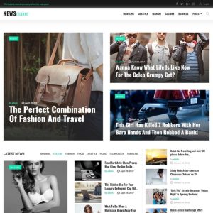 NEWSmaker - News & Magazine WordPress theme