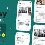 Newsy - News App React Native CLI Ui Kit