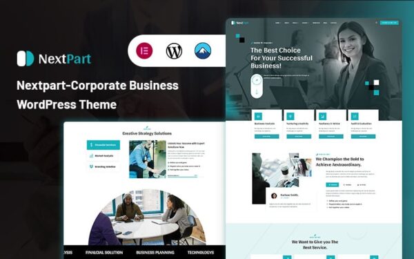 Nextpart - Corporate WordPress Theme - Image 1