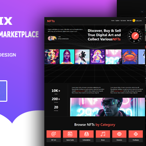 NFT Softix – NFT Marketplace with React js