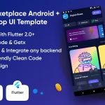 NFTBox: NFT Marketplace Android + iOS Flutter App UI Template