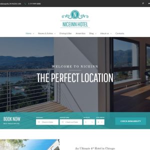 NiceInn - Small Hotel Responsive WordPress Theme