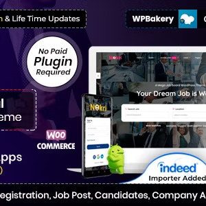 Nokri - Job Board WordPress Theme