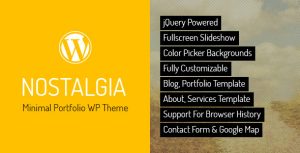 Nostalgia responsive portfolio wordpress theme v77 gplpixel.jpg