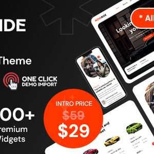 Novaride - Car Rental WordPress Theme